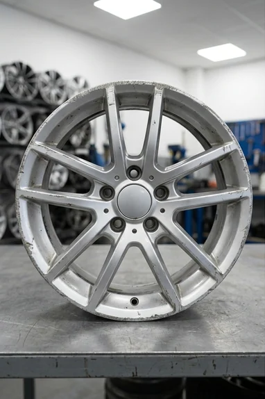 kerbed rim (before)