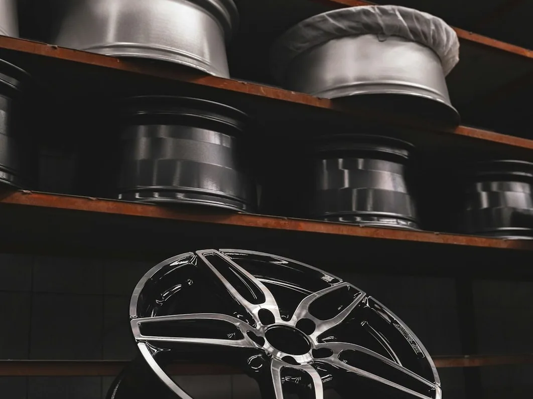 wheels waiting in the unit